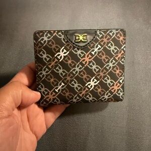 Sam Edelman Black and Brown Wallet